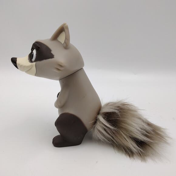 Disney Pocahontas Meeko The Raccoon 5" PVC Toy Figure Furry Tail - Picture 3 of 7